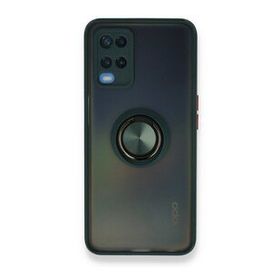 Alan Şanslı Oppo A54 4G Montreal Yüzüklü Silikon Kapak Yeşil Kılıf