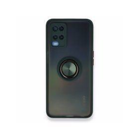 Alan Şanslı Oppo A54 4G Montreal Yüzüklü Silikon Kapak Yeşil Kılıf
