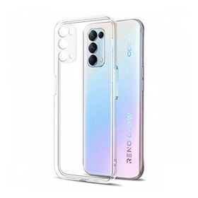Alan Şanslı Oppo Reno 5 Pro Lüx Şeffaf Silikon Kılıf