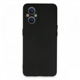 Alan Şanslı Oppo Reno 7 Lite First Silikon Siyah Kılıf