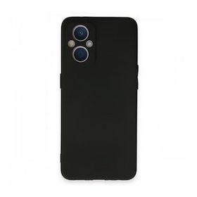 Alan Şanslı Oppo Reno 7 Lite First Silikon Siyah Kılıf