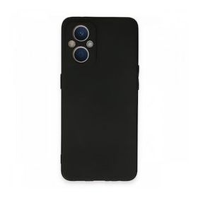 Alan Şanslı Oppo Reno 7 Lite First Silikon Siyah Kılıf