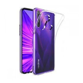 Alan Şanslı Realme 5I Şeffaf Silikon Lüx Kılıf