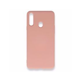 Alan Şanslı Samsung Galaxy A20S Nano İçi Kadife Silikon Pudra Kılıf