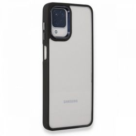 Alan Şanslı Samsung Galaxy A22 Dora Kapak Siyah Kılıf