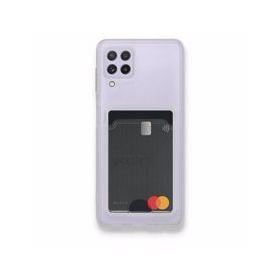 Alan Şanslı Samsung Galaxy A22 Kart Şeffaf Silikon Şeffaf Kılıf