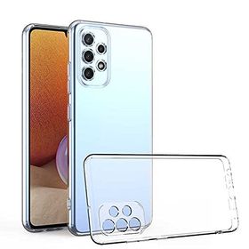 Alan Şanslı Samsung Galaxy A32 Şeffaf Silikon Lüx Cep Telefonu Kılıfı