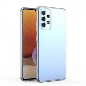 Alan Şanslı Samsung Galaxy A32 Şeffaf Silikon Lüx Cep Telefonu Kılıfı