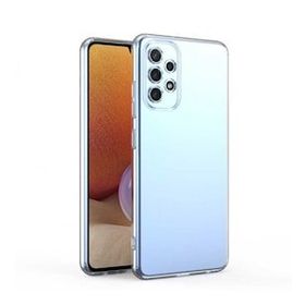 Alan Şanslı Samsung Galaxy A32 Şeffaf Silikon Lüx Cep Telefonu Kılıfı