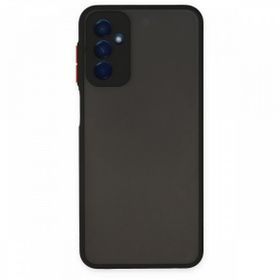 Alan Şanslı Samsung Galaxy M13 Montreal Silikon Kapak Siyah Kılıf