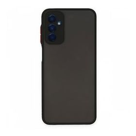 Alan Şanslı Samsung Galaxy M13 Montreal Silikon Kapak Siyah Kılıf