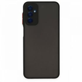 Alan Şanslı Samsung Galaxy M13 Montreal Silikon Kapak Siyah Kılıf