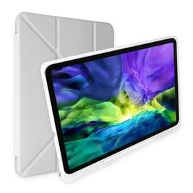 Alan Şanslı Samsung Galaxy P610 Tab S6 Lite 10.4 Kalemlikli Mars Gri Tablet Kılıfı