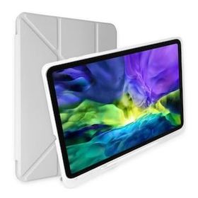 Alan Şanslı Samsung Galaxy P610 Tab S6 Lite 10.4 Kalemlikli Mars Gri Tablet Kılıfı