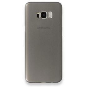 Alan Şanslı Samsung Galaxy S8 Plus PP Ultra İnce Kapak Beyaz Cep Telefonu Kılıfı