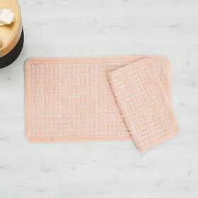 Alanur Home Domino 2'li Cotton Klozet Takımı