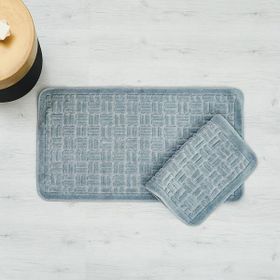 Alanur Home Domino 2'li Cotton Klozet Takımı