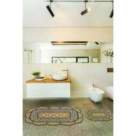 Alanur Home SR210174KZ Manolya Lazer Kesim İkili Banyo Takımı