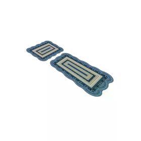 Alanur Home ST210167MV Begonya Lazer Kesim İkili Banyo Takımı