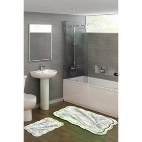 Alanur Home ST210190KR Çiğdem Lazer Kesim İkili Banyo Takımı