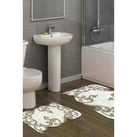 Alanur Home ST210FG415BJ Kamelya Lazer Kesim İkili Banyo Takımı