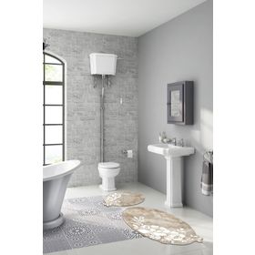 Alanur Home ST210FG419VZ Mine Lazer Kesim İkili Banyo Takımı