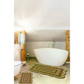 Alanur ST210163MV Begonya Lazer Kesim İkili Banyo Takımı