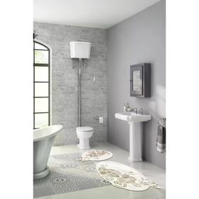 Alanur ST210FG419KR Mine Lazer Kesim İkili Banyo Takımı