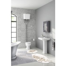 Alanur ST210FG419KR Mine Lazer Kesim İkili Banyo Takımı