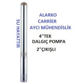 Alarko 4SDM10-5 1 HP Monofaze Dalgıç Pompası