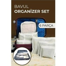 Alas 6 Parça Bavul Organizer Düzenleyici