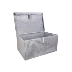 Alas Gri 60x40x30 cm Çok Amaçlı Kutu Mega