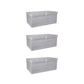 Alas Gri 70x40x30 cm Mega Plus Çok Amaçlı Kutu