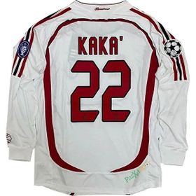 Alaturka Mix Ac Milan 2007 Kaka Şampiyonlar Ligi Finali Beyaz Uzun Kol Maç Forması