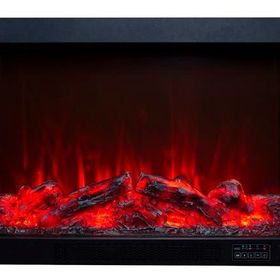 ALAZ EFEKT Ses Efektli 80 cm 1800 W Elektrikli Şömine Haznesi