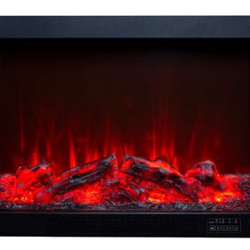 ALAZ EFEKT Ses Efektli 80 cm 1800 W Elektrikli Şömine Haznesi