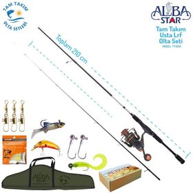 Alba Star TTS021 LRF Tam Takım Usta Olta Seti