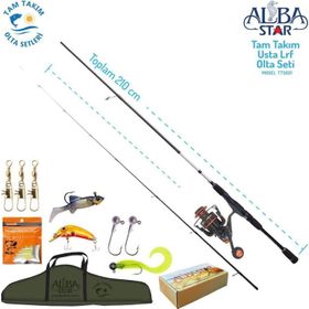 Alba Star TTS021 LRF Tam Takım Usta Olta Seti