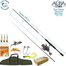Alba Star TTS021 LRF Tam Takım Usta Olta Seti