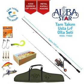 Alba Star TTS022 LRF Tam Takım Usta Olta Seti