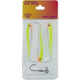 Albastar 05-90 mm Natura Rib Shad Sahte Balığı