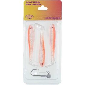 Albastar 05-90 mm Natura Rib Shad Sahte Balığı