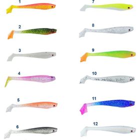 Albastar 06-90 mm Natura Rib Shad Sahte Balığı