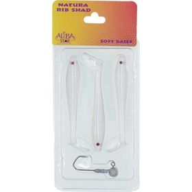 Albastar 12-90 mm Natura Rib Shad Sahte Balığı