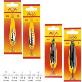Albastar 404 Lüfer Desenli Olta Kaşığı