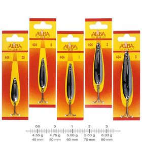 AlbaStar 404 Lüfer Düz 2 Olta Kaşığı