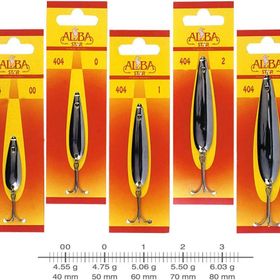 AlbaStar 404 Lüfer Düz 2 Olta Kaşığı