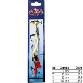 Albastar 603 Sarı Kaplama Olta Kaşığı