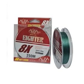 Albastar Eighter 8X 0.16 mm 250 mt Green İp Misina