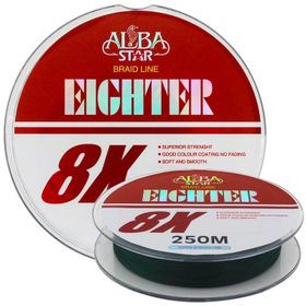 Albastar Eighter 8X 0.16 mm 250 mt Green İp Misina